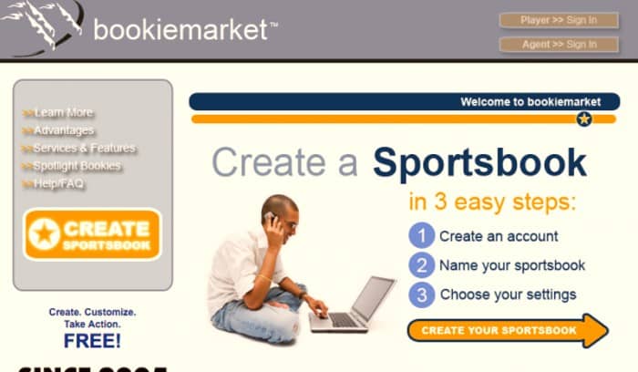 Bookiemarket-Homepage
